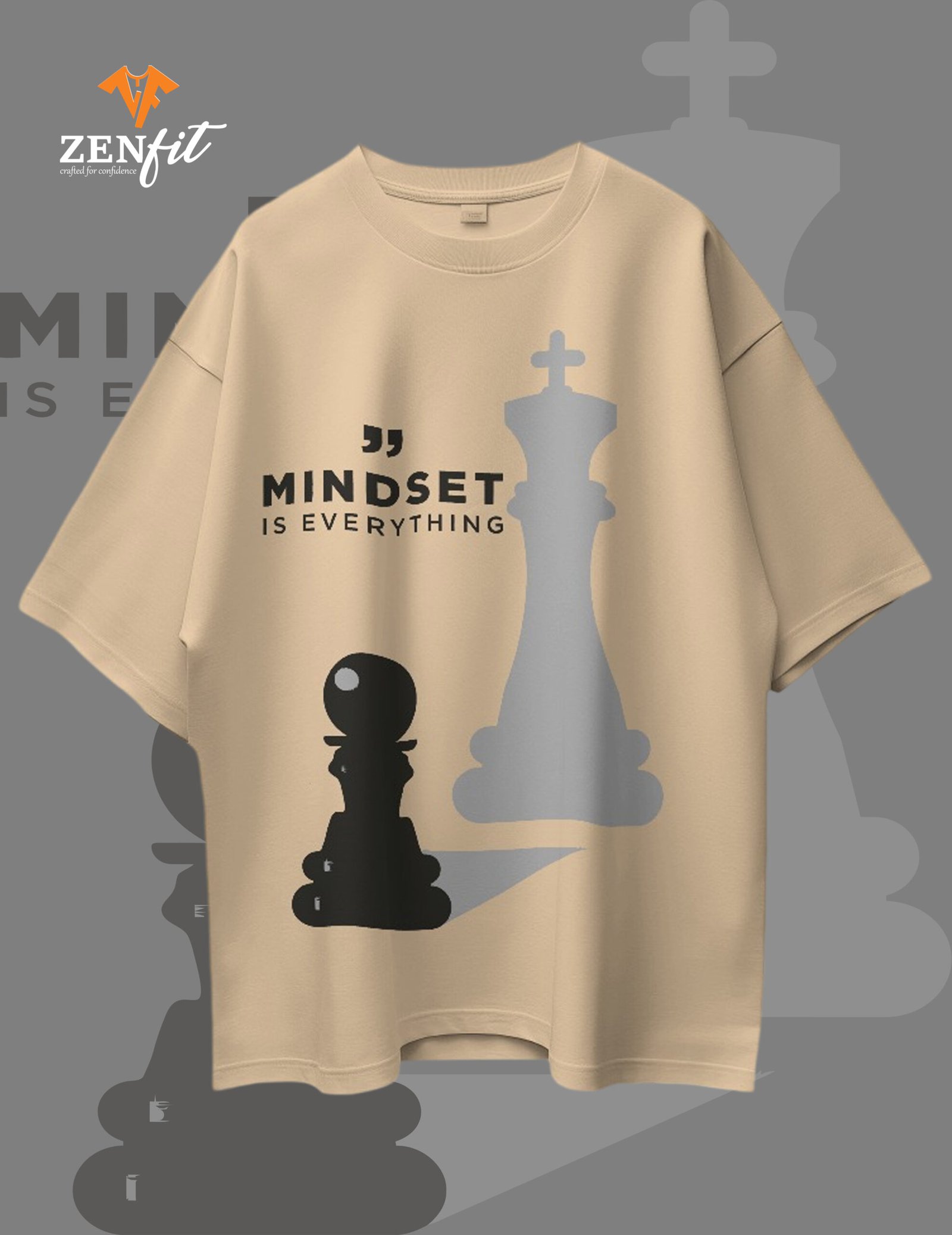 Mindset is Everything" Chess Tee