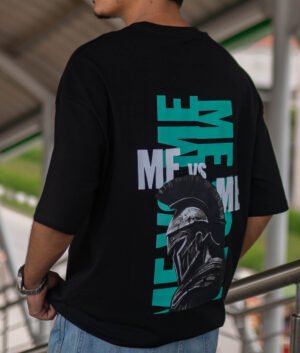 me-vs-me-2 Me vs Me Oversize T-Shirt