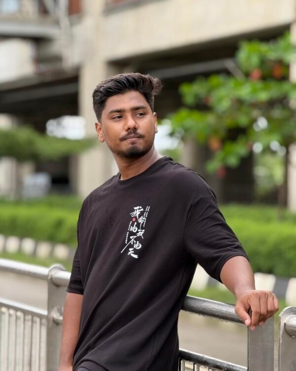 Kanji Spirit Oversized T-Shirt